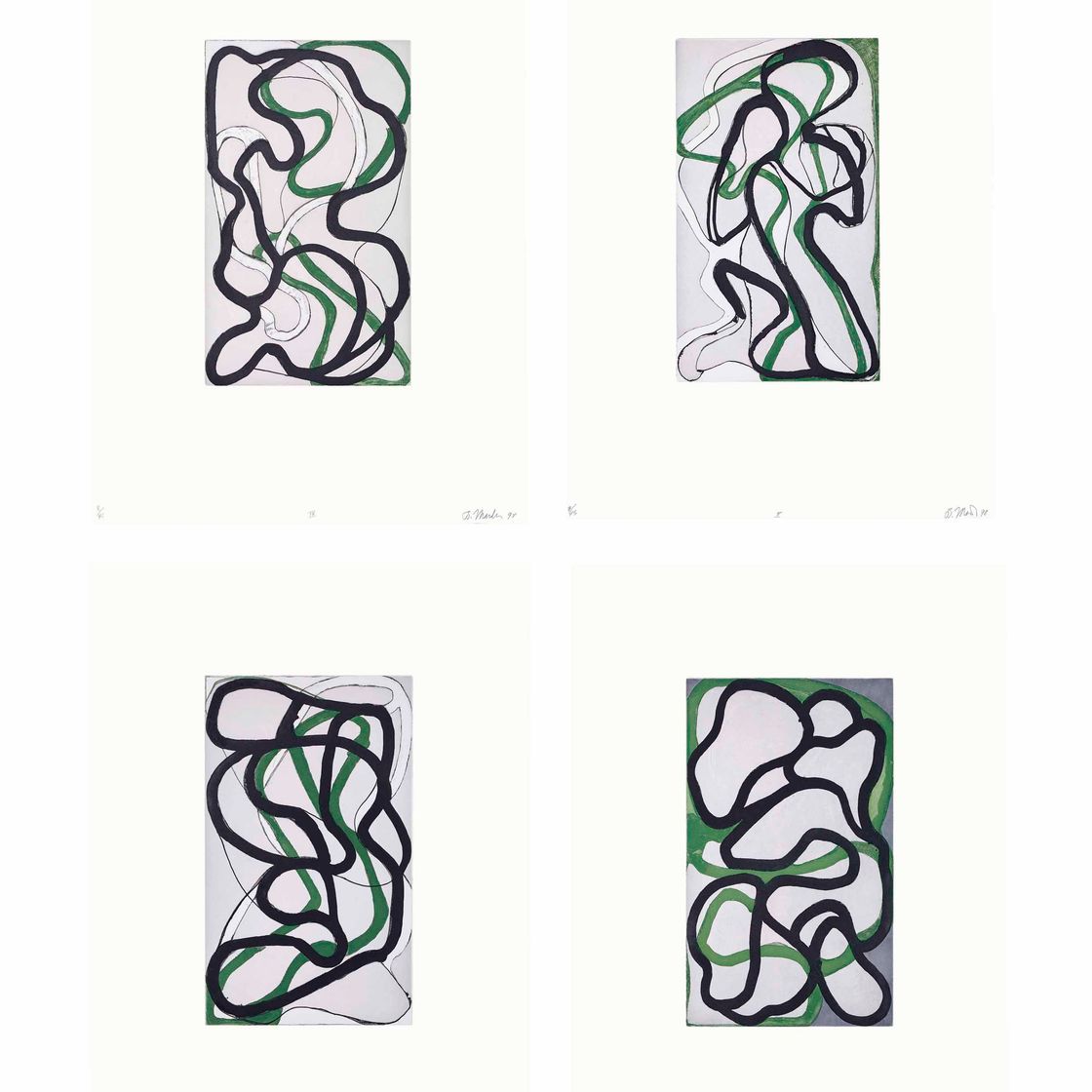Brice Marden — Сучжоу I-IV
