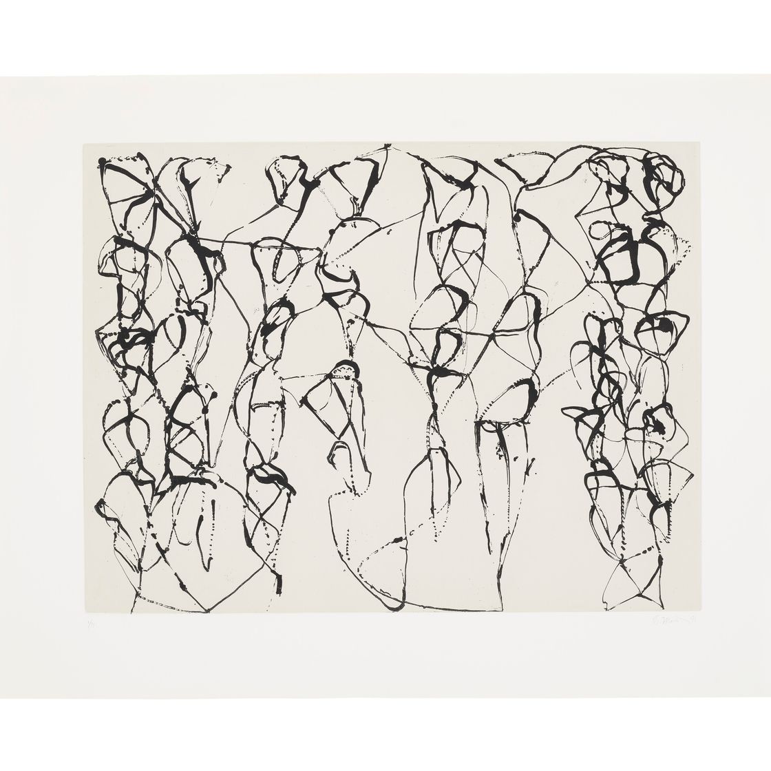 Brice Marden — Серия "Холодная гора", изучение Дзен, 6, изображение 1