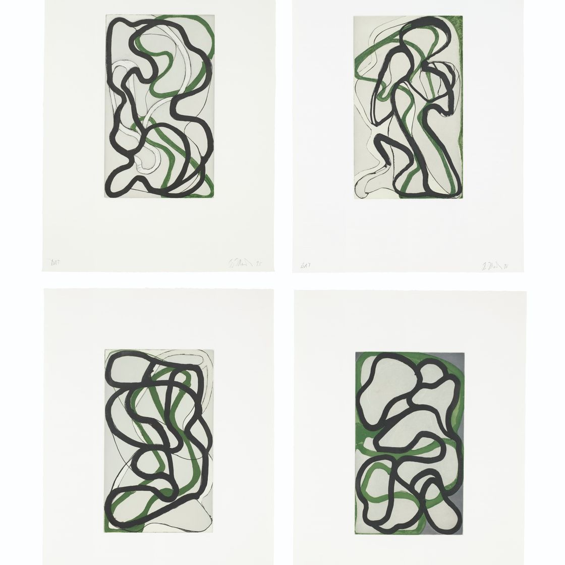 Brice Marden — Сучжоу I-IV, изображение 1