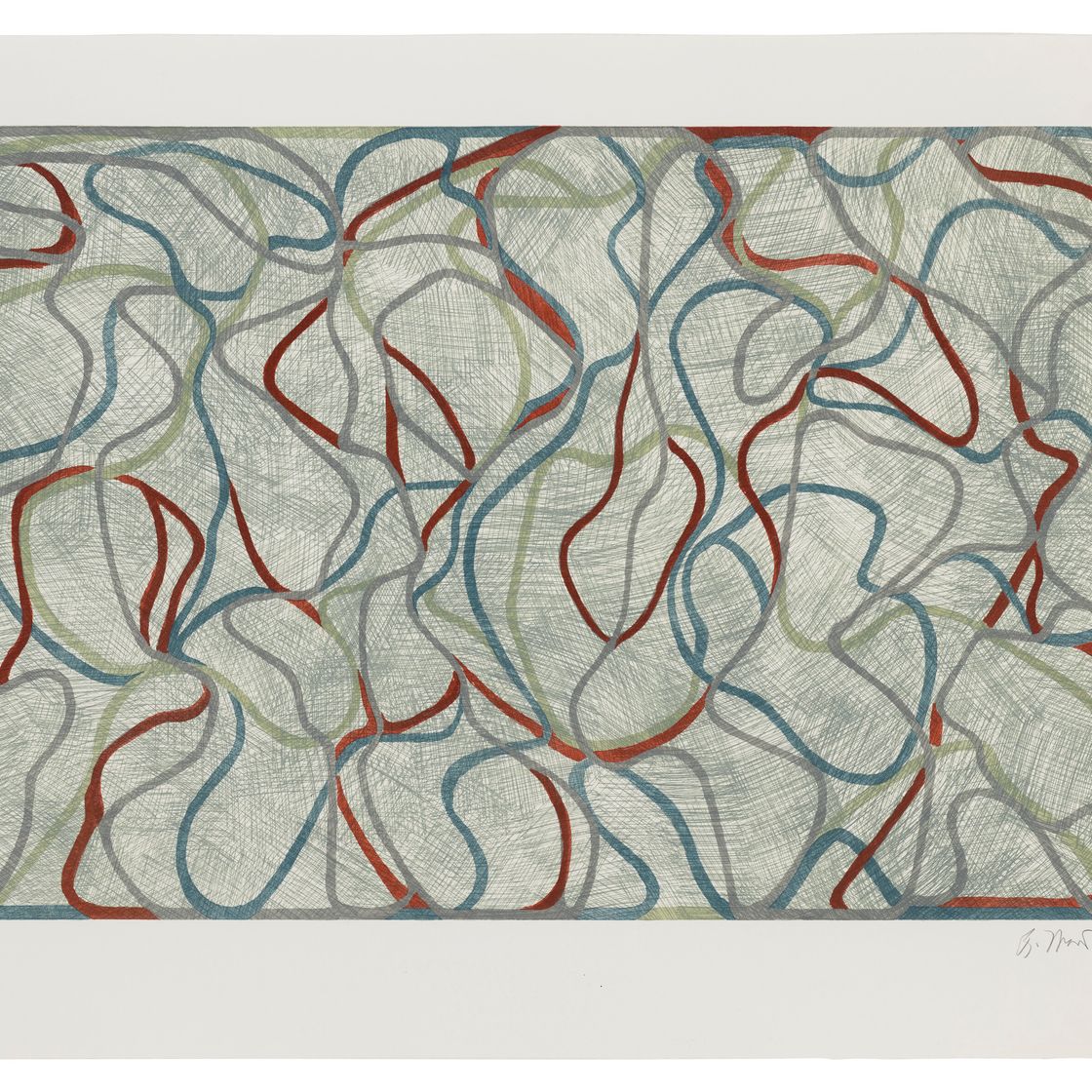 Brice Marden — Орлы - просто Музы, изображение 1