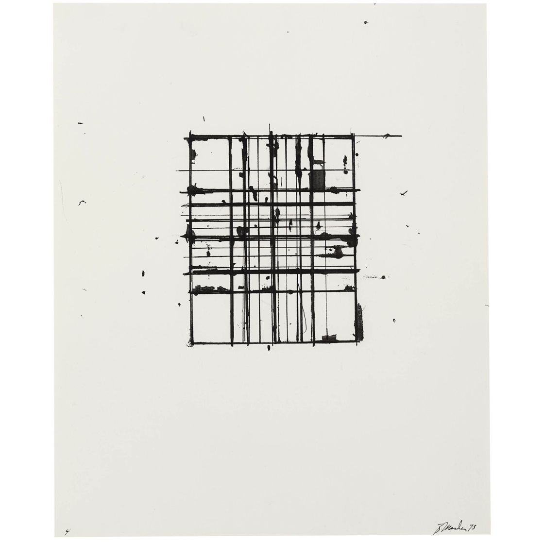 Brice Marden — Без названия #4