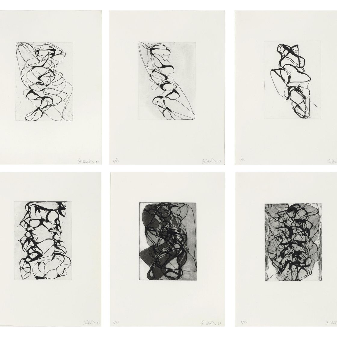 Brice Marden — Выход из Хань Шаня, изображение 1