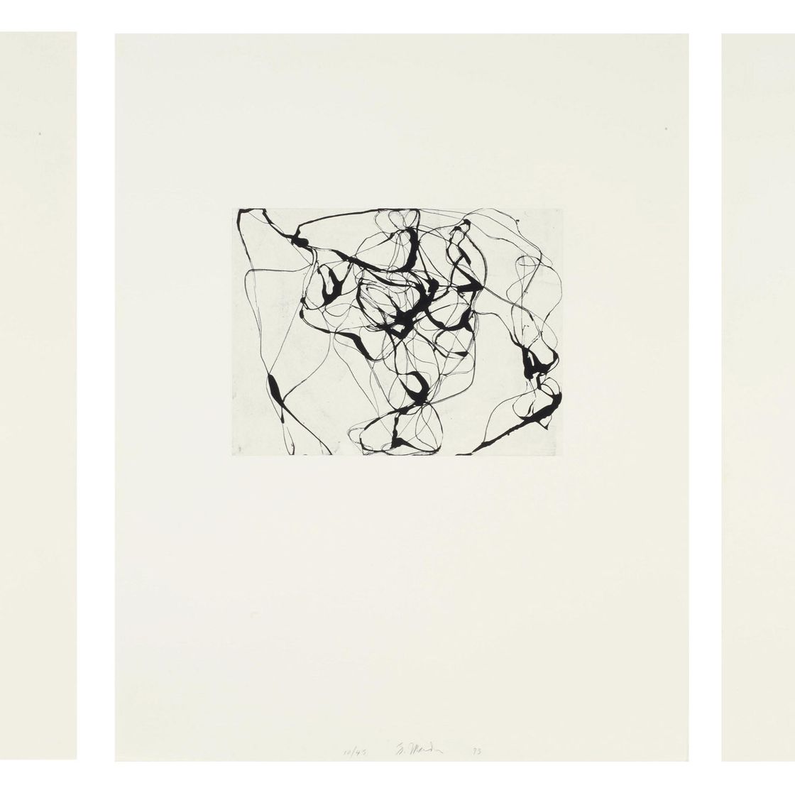 Brice Marden — После Боттичелли 1-5, изображение 1