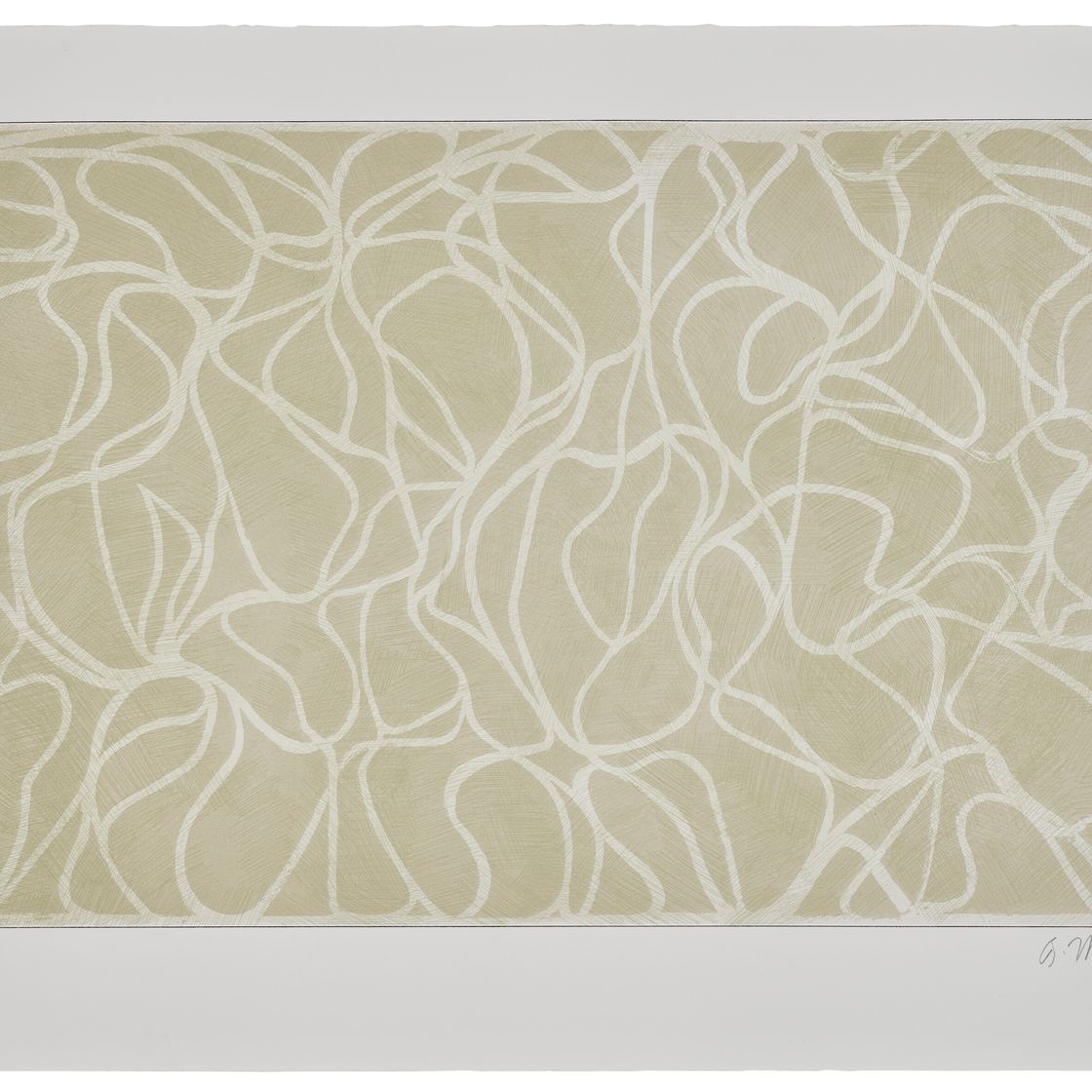 Brice Marden — Музы Красной линии (штат)