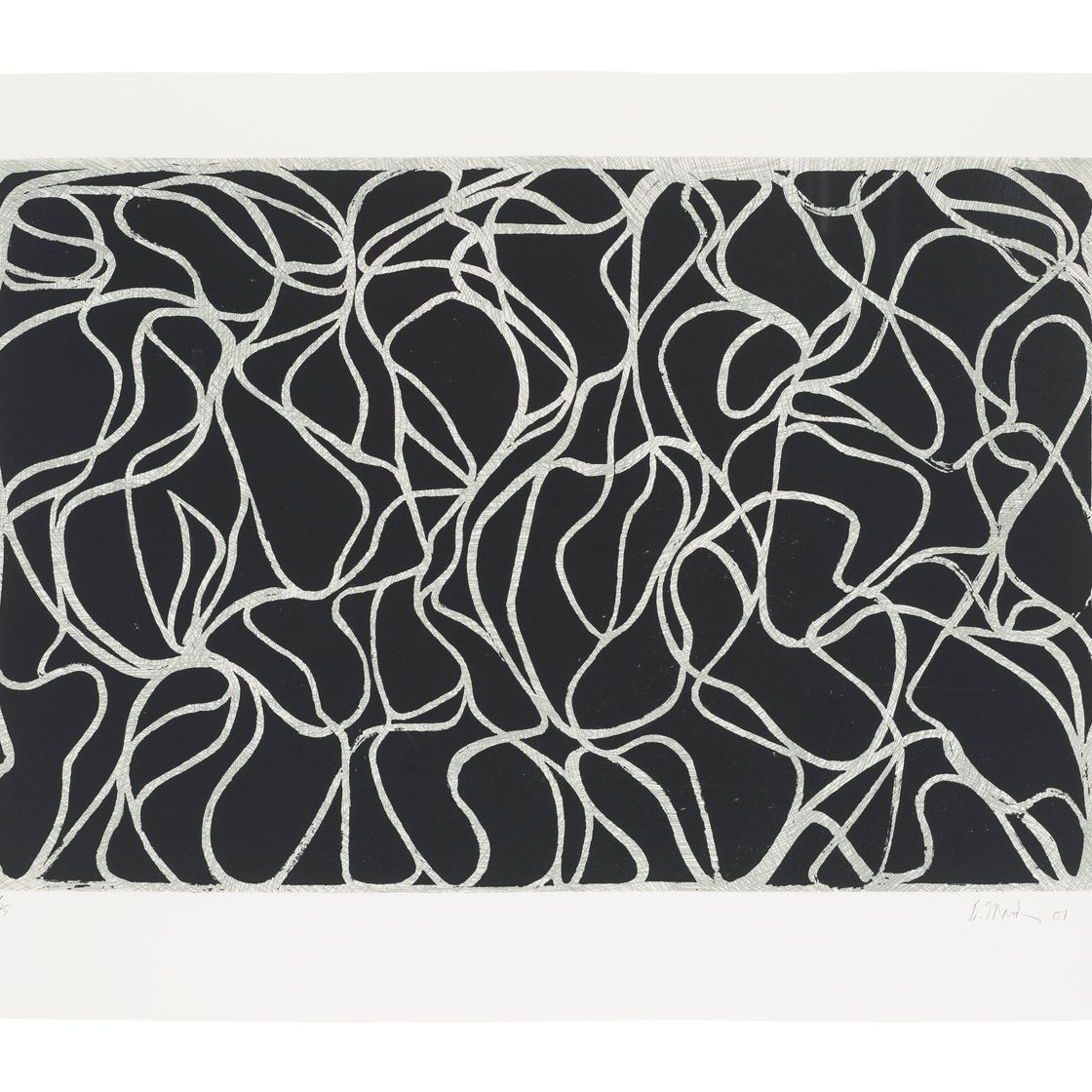 Brice Marden — Линия Муз