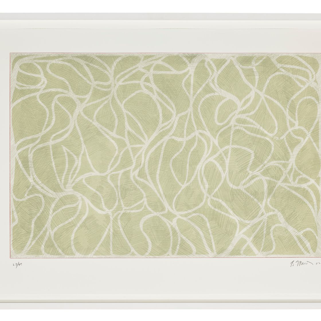 Brice Marden — Муза цвета морской волны, изображение 2