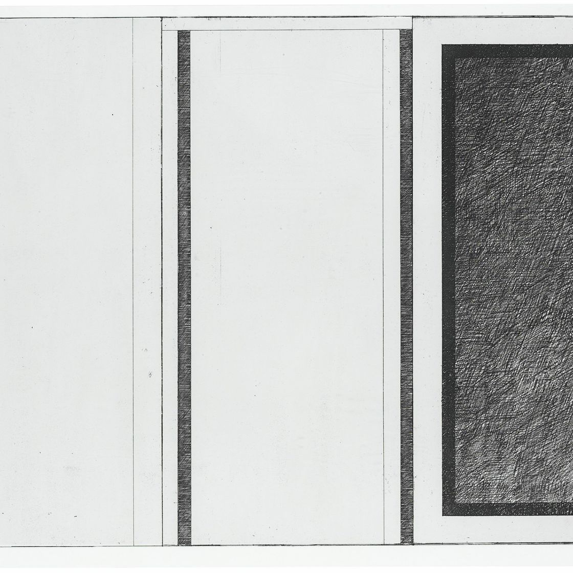 Brice Marden — Пять троек: три тарелки, изображение 6