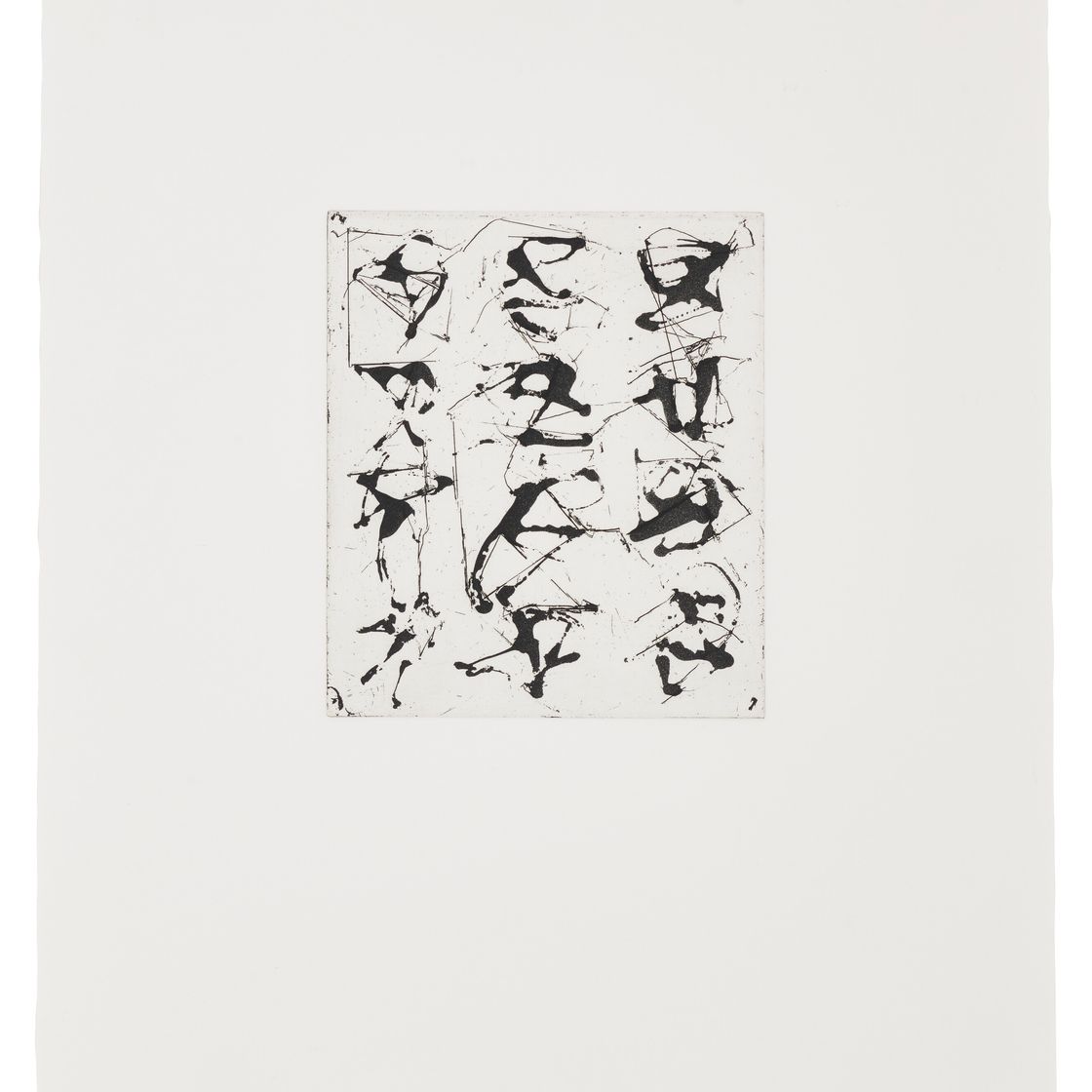 Brice Marden — Гравюры для Рексрота : четыре оттиска, изображение 2