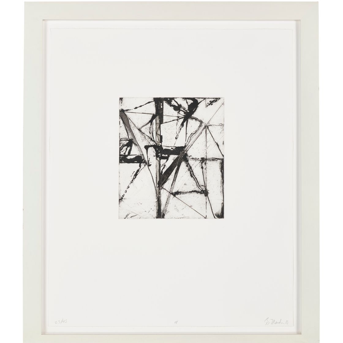 Brice Marden — Гравюры для Рексрота : четыре оттиска, изображение 8