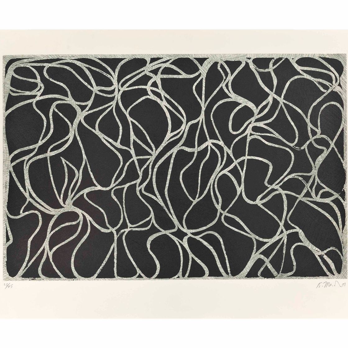 Brice Marden — Музы с графитом