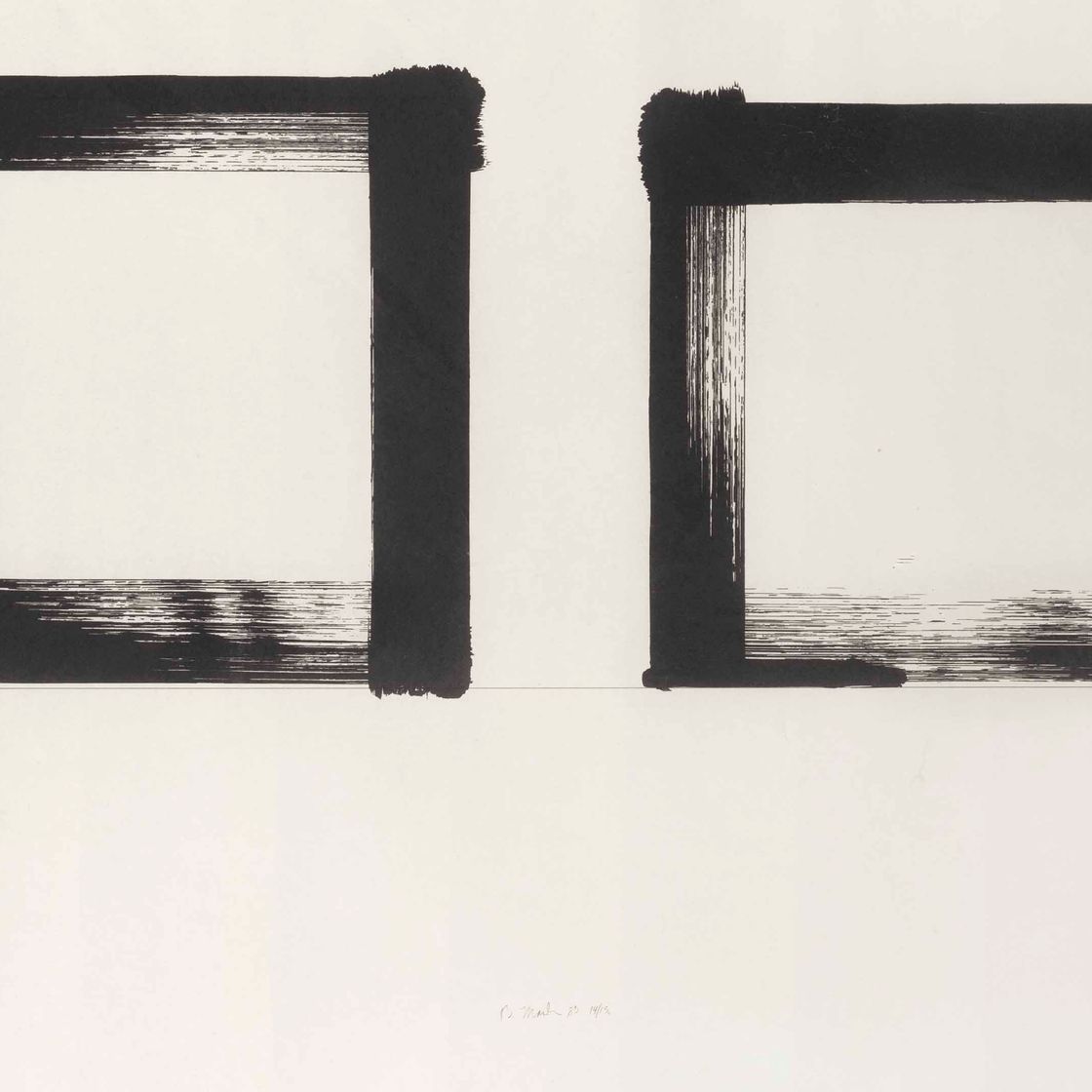 Brice Marden — Без названия, изображение 1