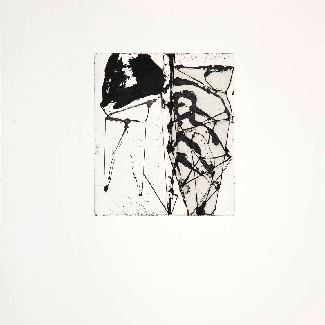 Brice Marden — Гравюры для Ротрута : две пластины