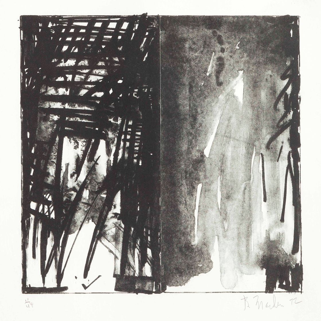 Brice Marden — #5, из серии для прессы "Без названия", изображение 1