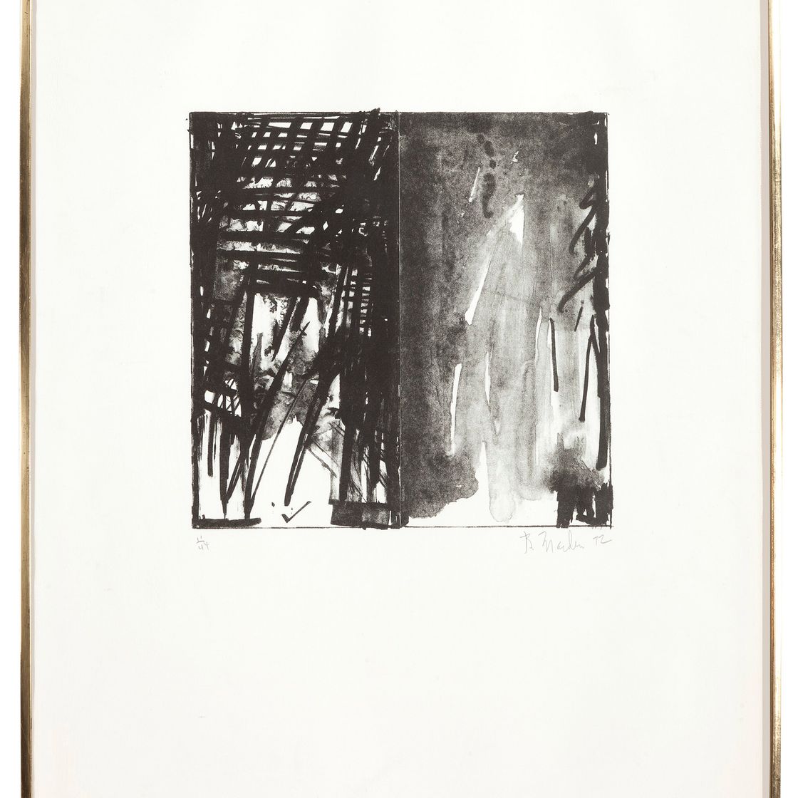 Brice Marden — #5, из серии для прессы "Без названия", изображение 2