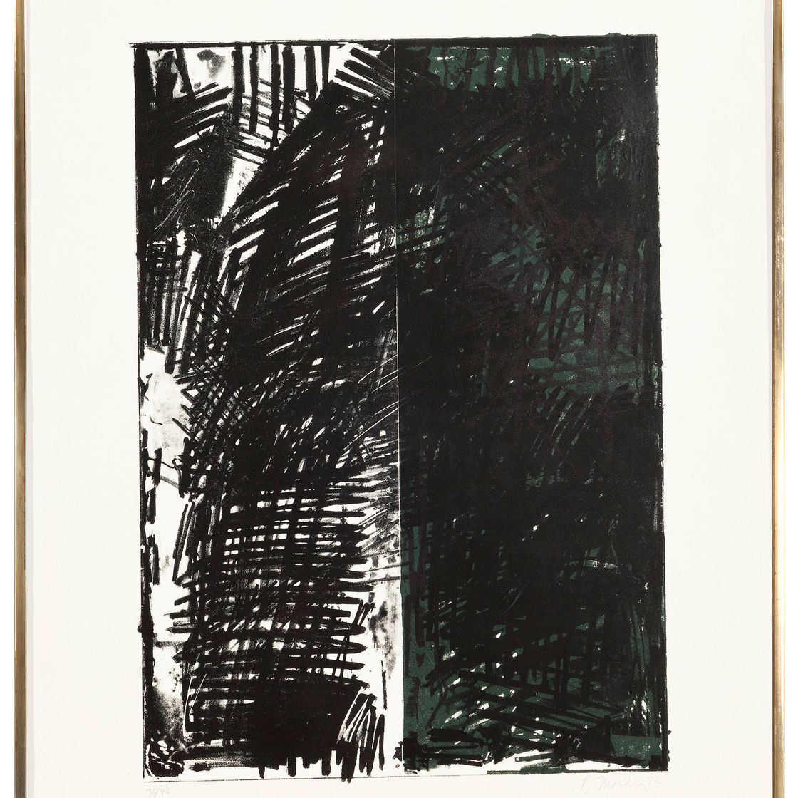 Brice Marden — #4, из серии для прессы "Без названия", изображение 2