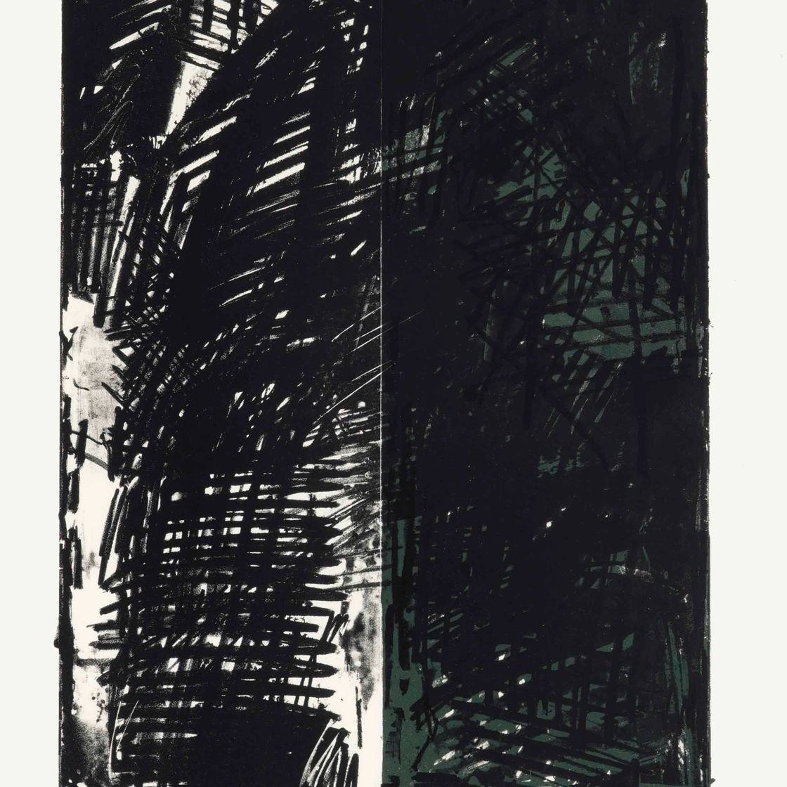 Brice Marden — #4, из серии для прессы "Без названия"