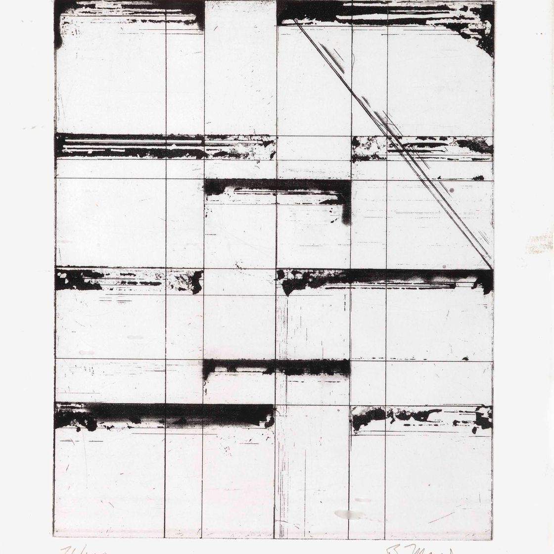 Brice Marden — Гравюра для паркета