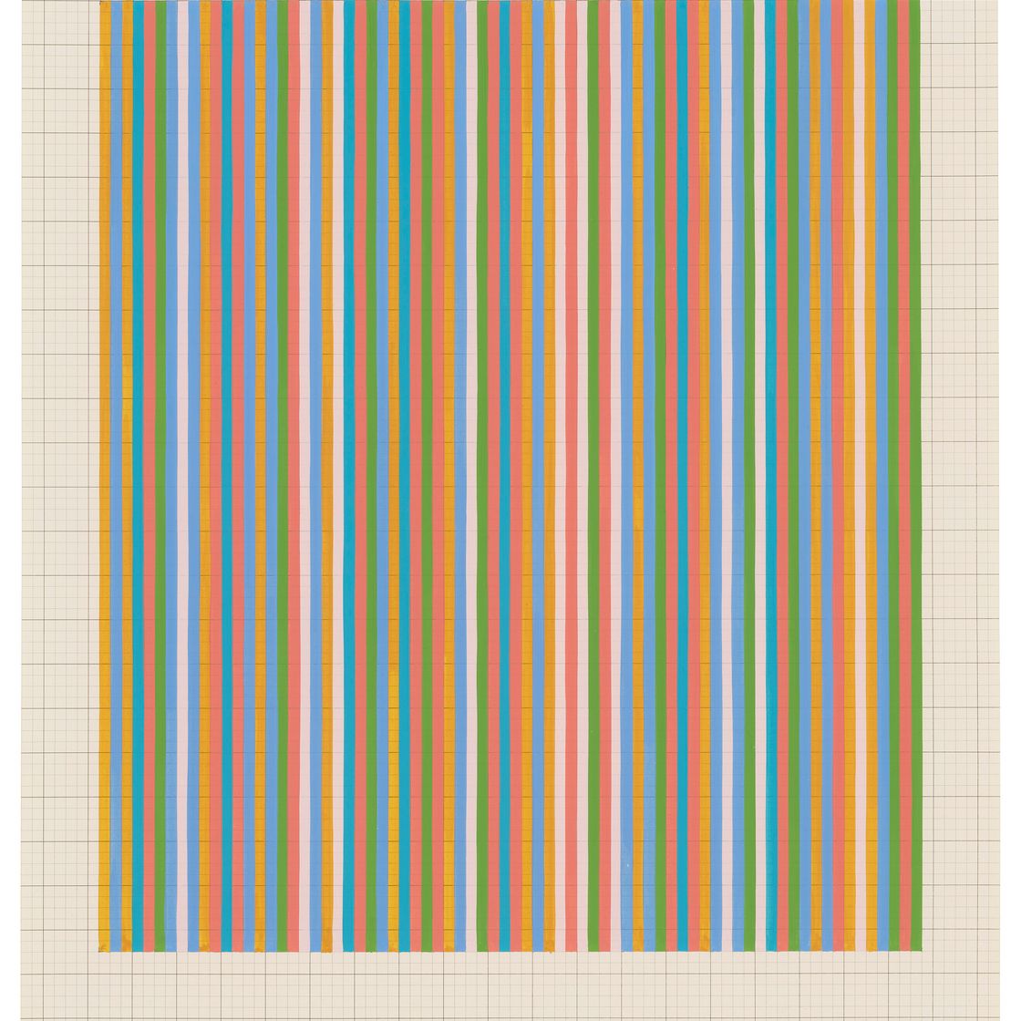 Bridget Riley — Этюд для персидской живописи, изображение 1