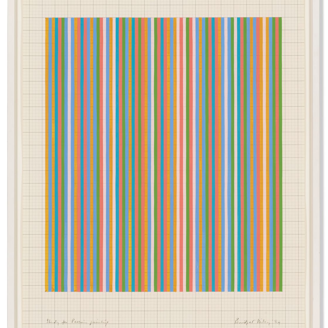 Bridget Riley — Этюд для персидской живописи, изображение 2