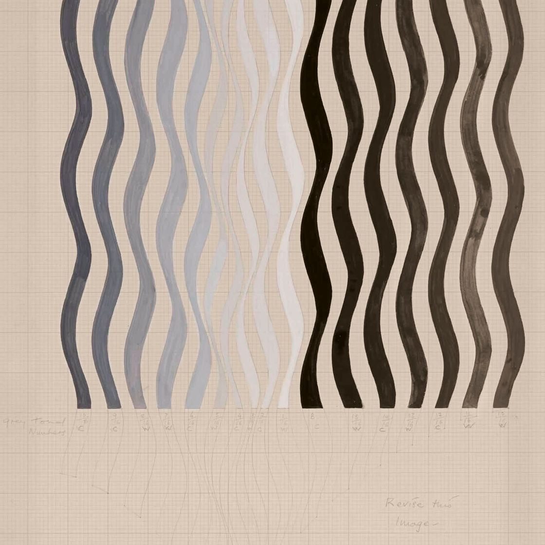 Bridget Riley — Композиция