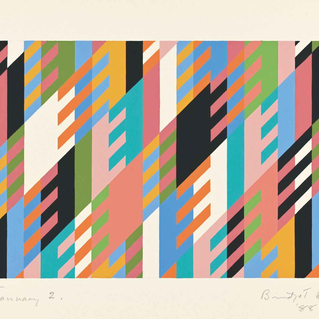 Bridget Riley — 2 января, изображение 1
