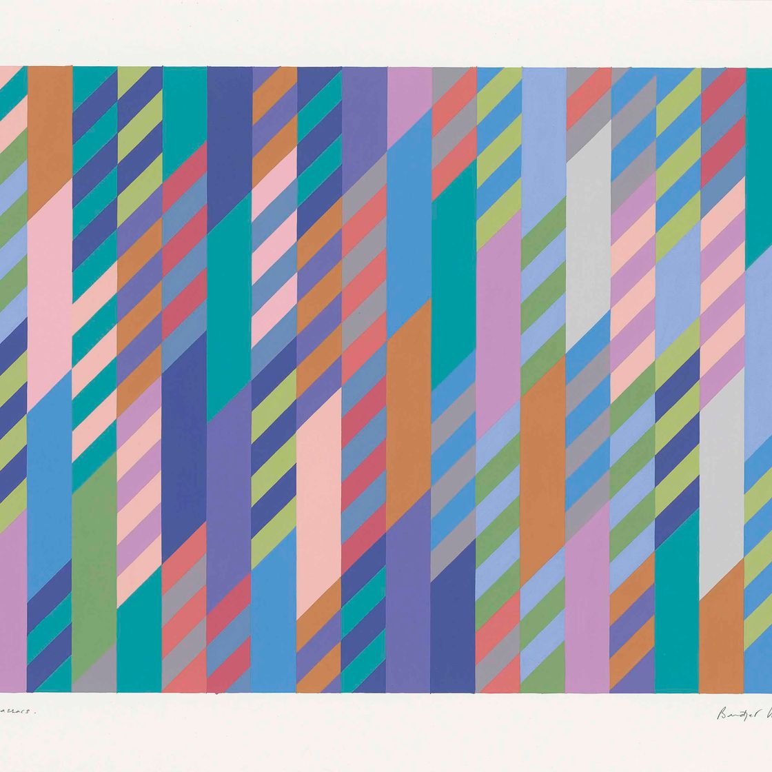 Bridget Riley — 27 апреля Бассакс