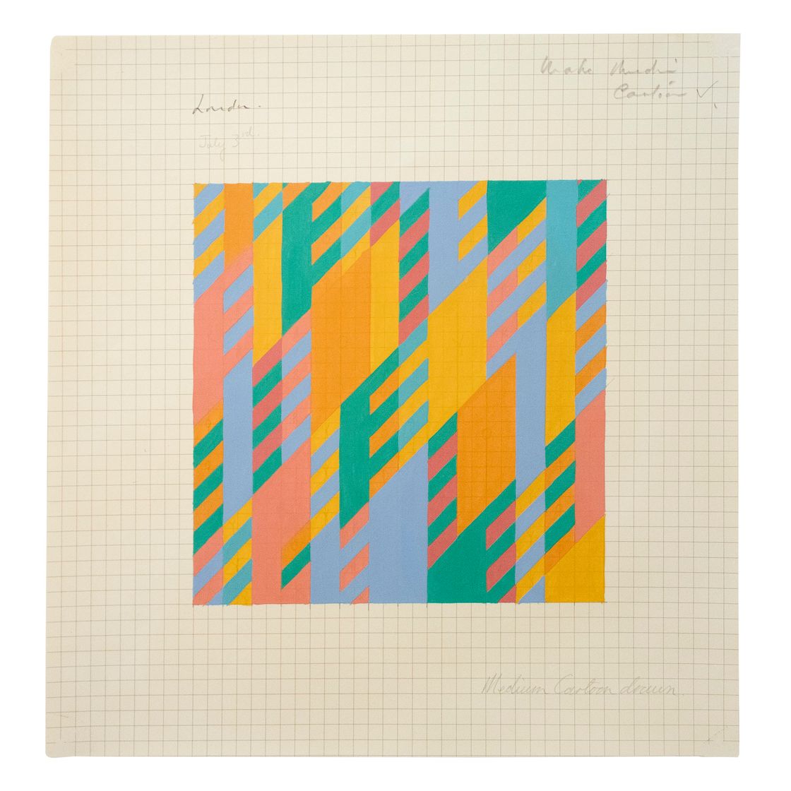 Bridget Riley — Без названия (Навстречу "Мимолетному мгновению")