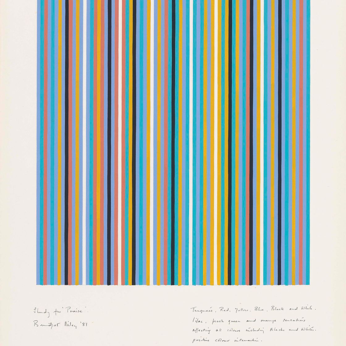 Bridget Riley — Учитесь ради "похвалы"