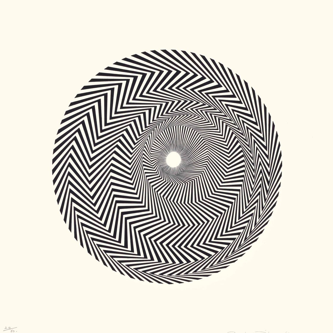 Bridget Riley — Без названия [По мотивам Blaze]