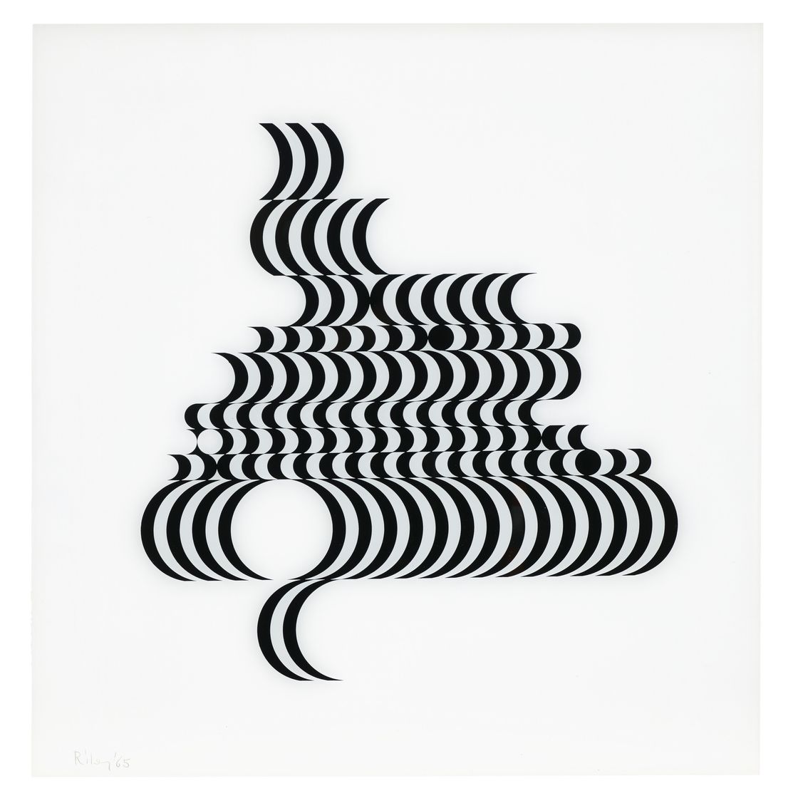 Bridget Riley — Без названия (Фрагмент 2), изображение 1