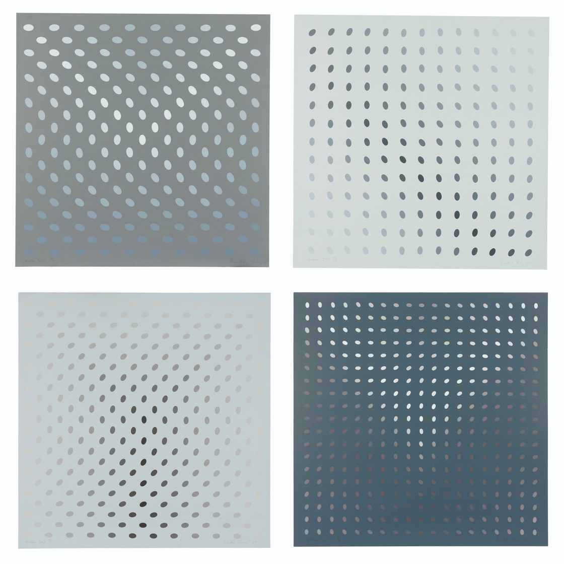 Bridget Riley — Девятнадцать Серых, изображение 1