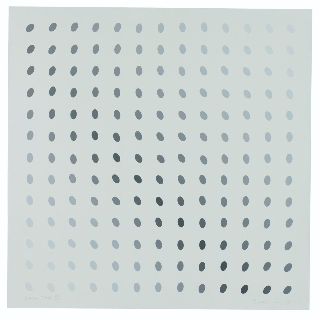 Bridget Riley — Девятнадцать Серых, изображение 2