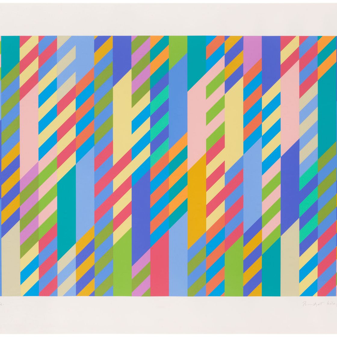 Bridget Riley — Июнь