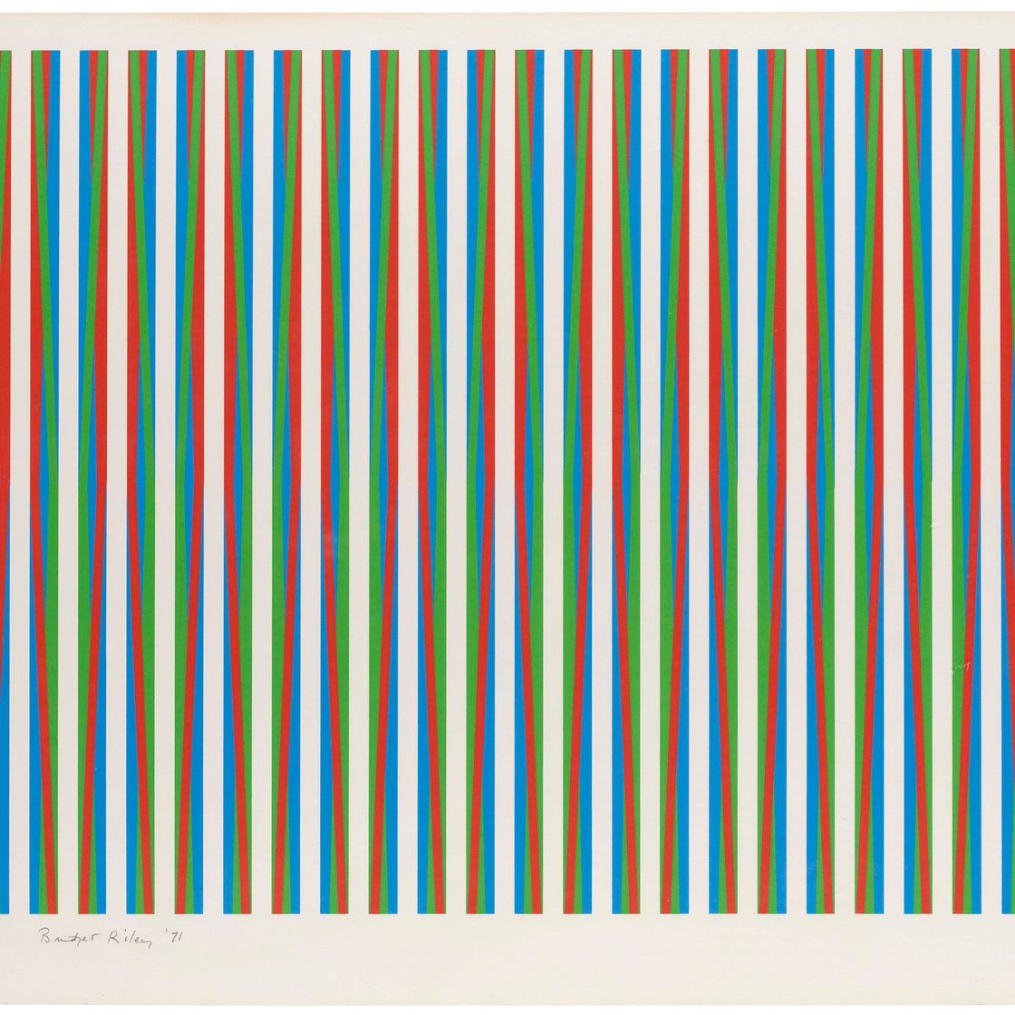 Bridget Riley — Жар-птица
