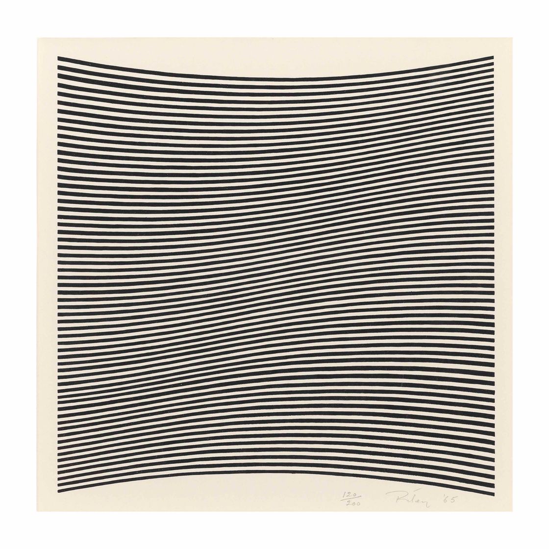 Bridget Riley — Лунный свет в саду - Карло Беллоли