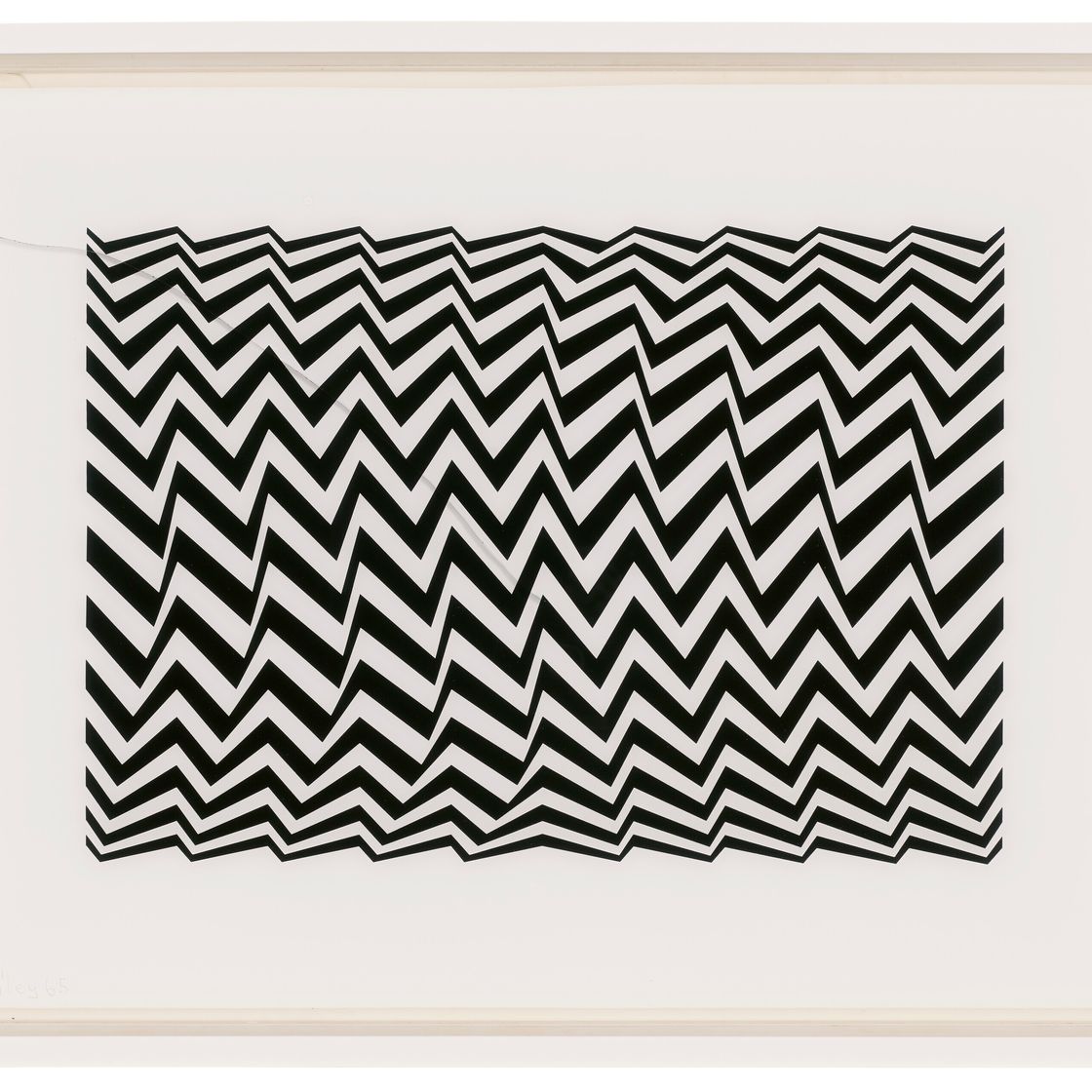 Bridget Riley — Без названия (Фрагмент 3)
