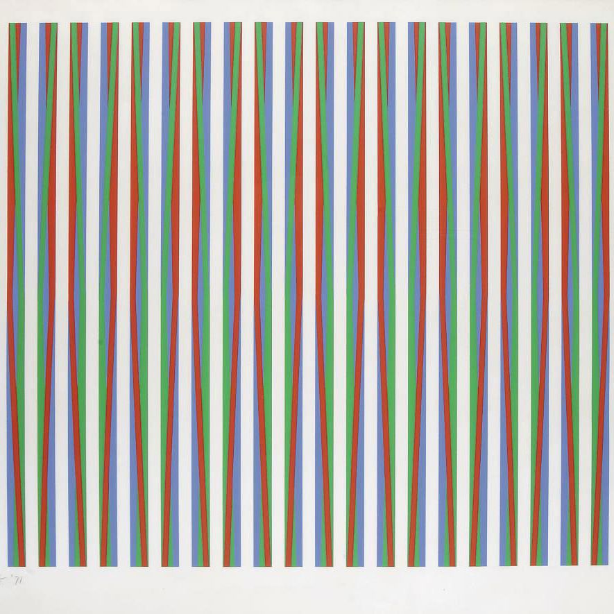 Bridget Riley — Жар-птица (Шуберт 9)