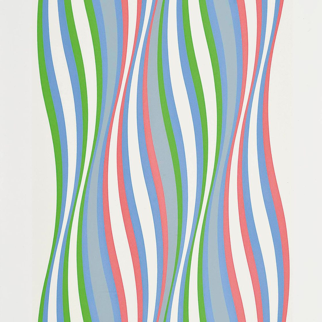 Bridget Riley — Доминирование синего (S. 23)