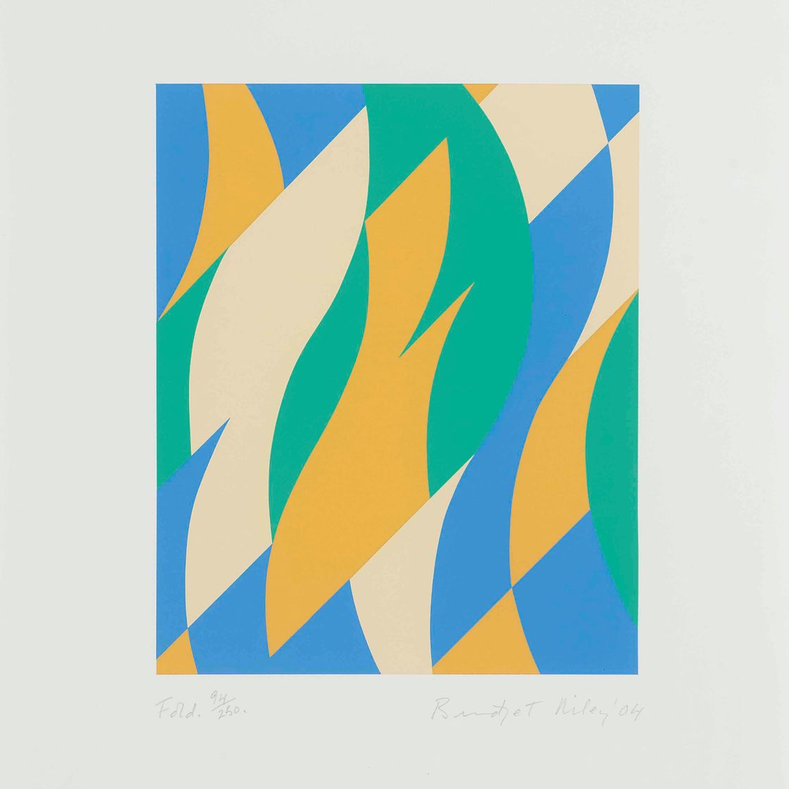 Bridget Riley — Фолд (Шуберт 57)