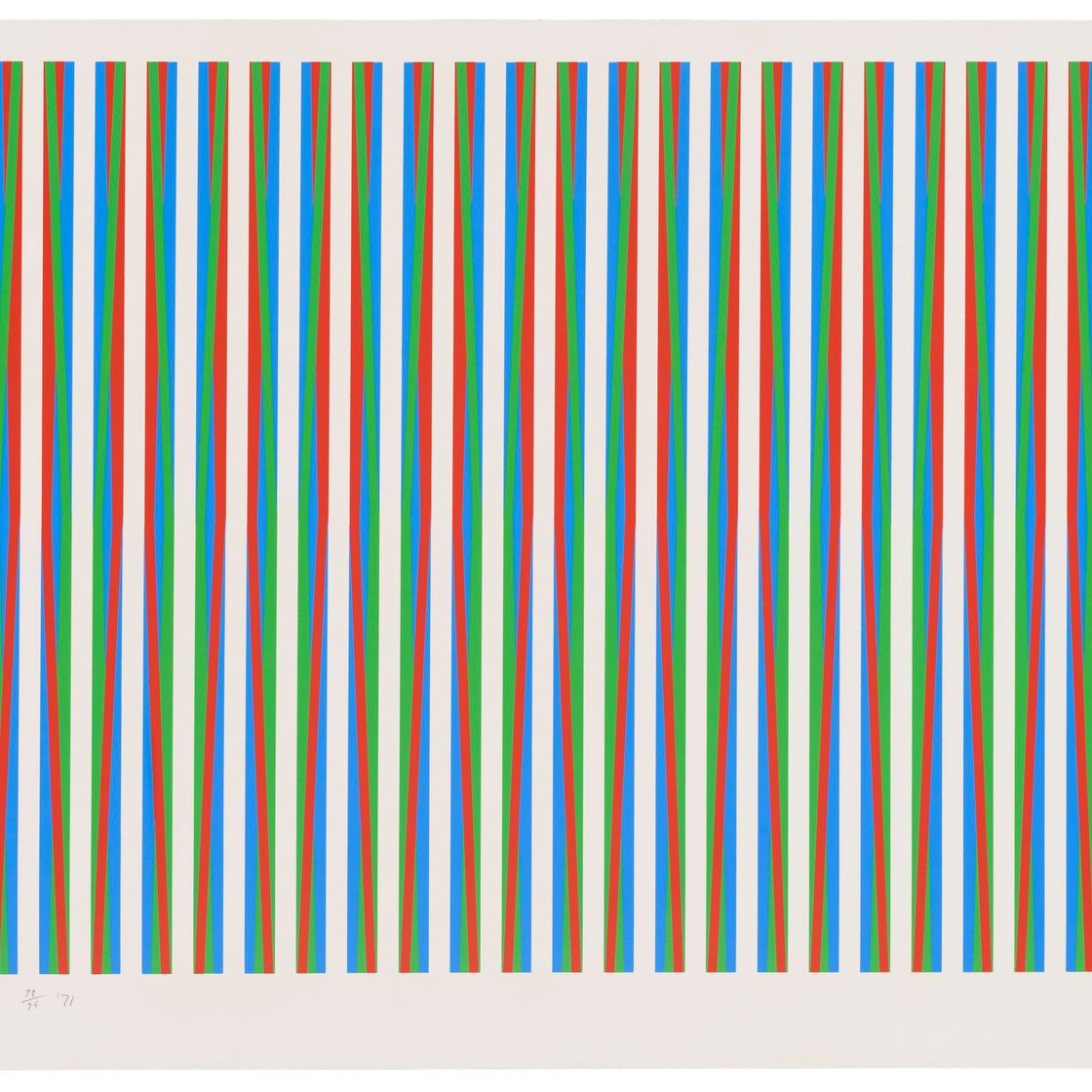 Bridget Riley — Жар-птица