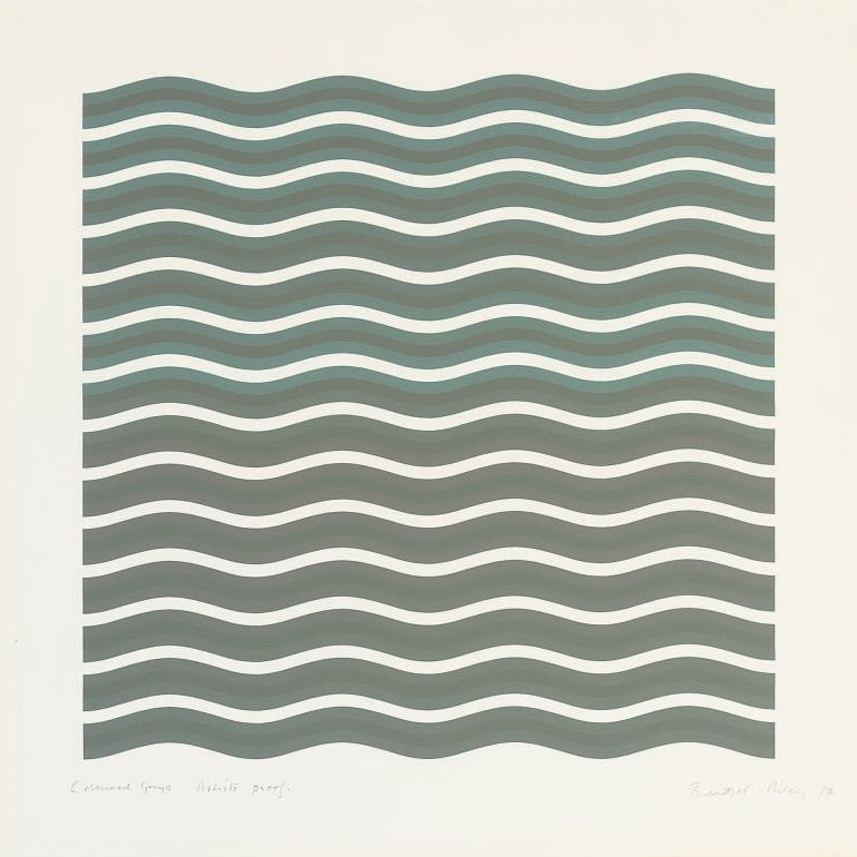 Bridget Riley — Цветные серые [2] (Шуберт 17)