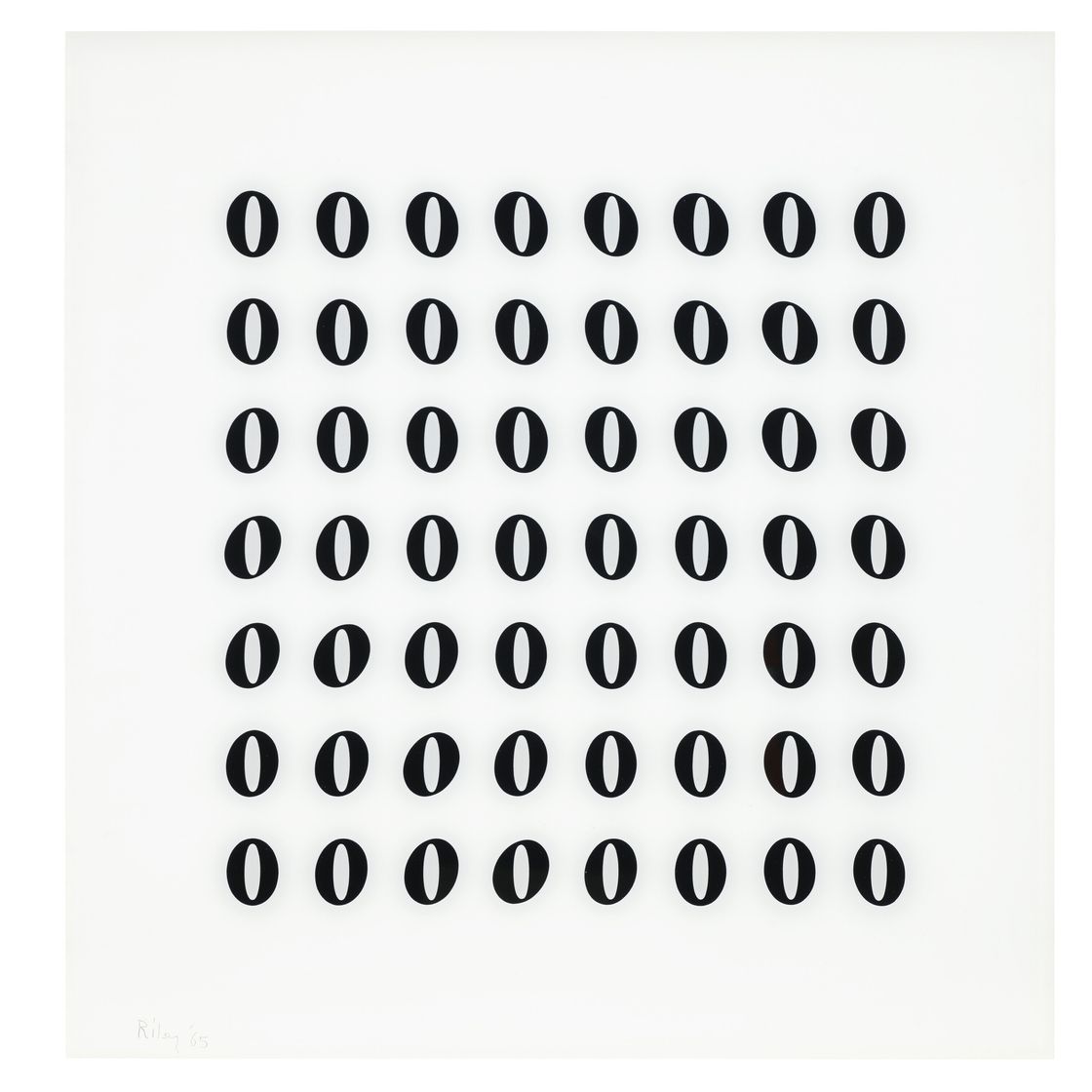 Bridget Riley — Без названия (Фрагмент 4), изображение 1