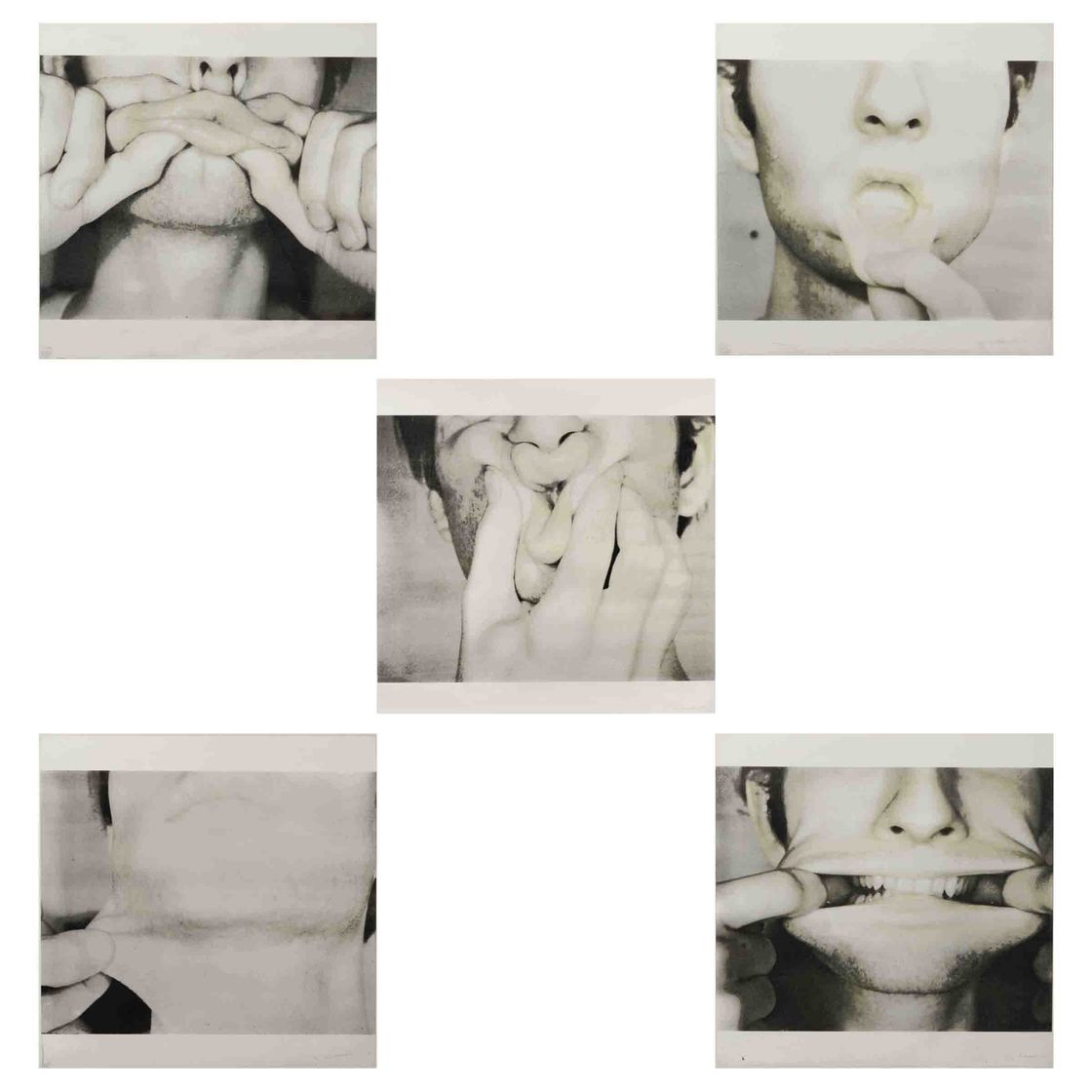 Bruce Nauman — Исследования для создания голограмм