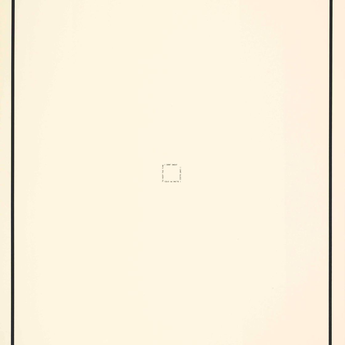 Bruce Nauman — Никакого пота