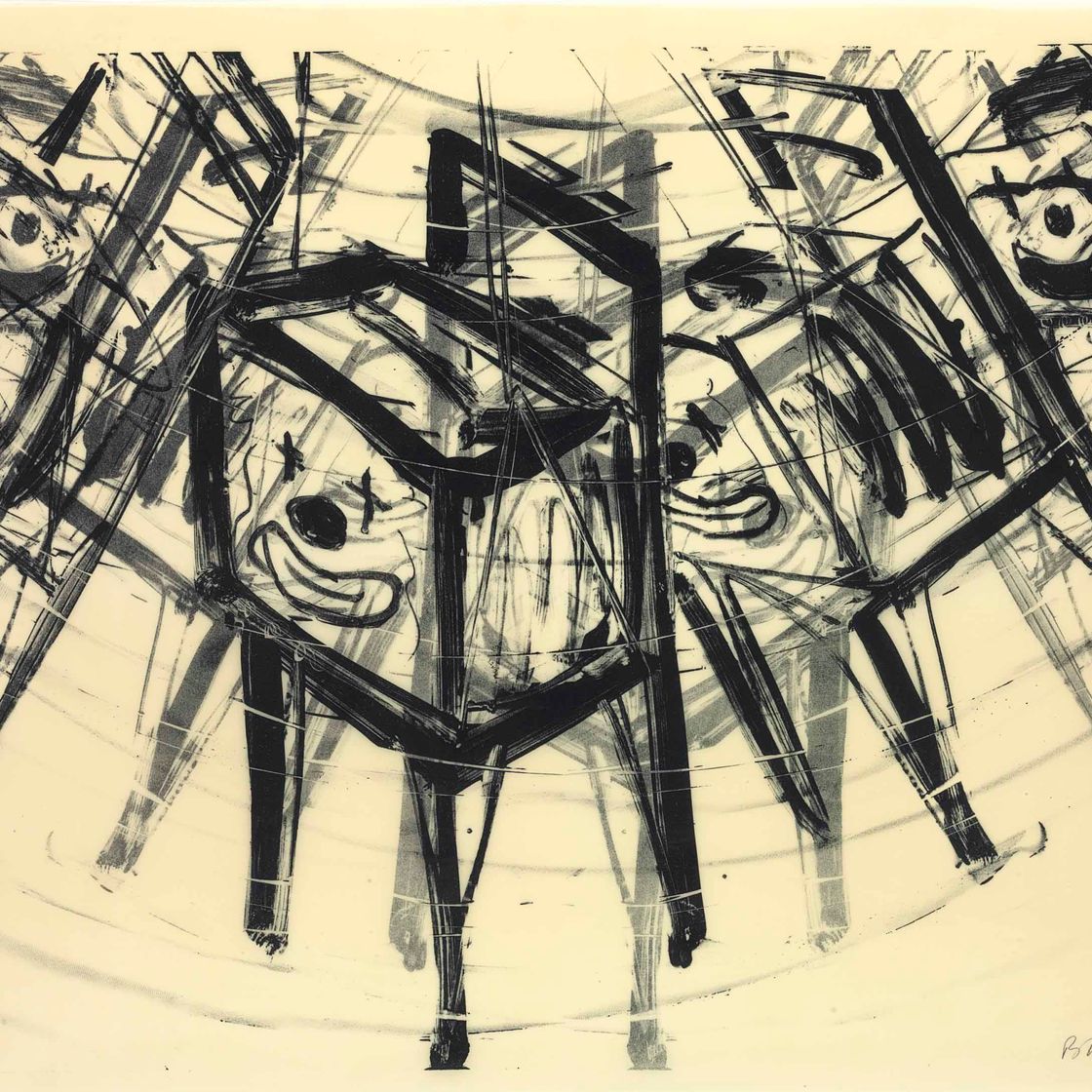 Bruce Nauman — Телевизионный клоун