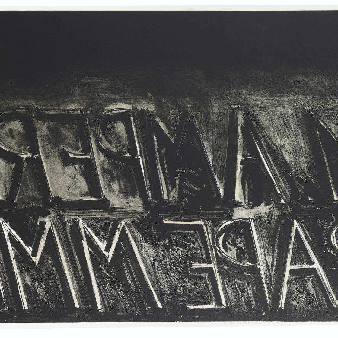 Bruce Nauman — М. Ампер