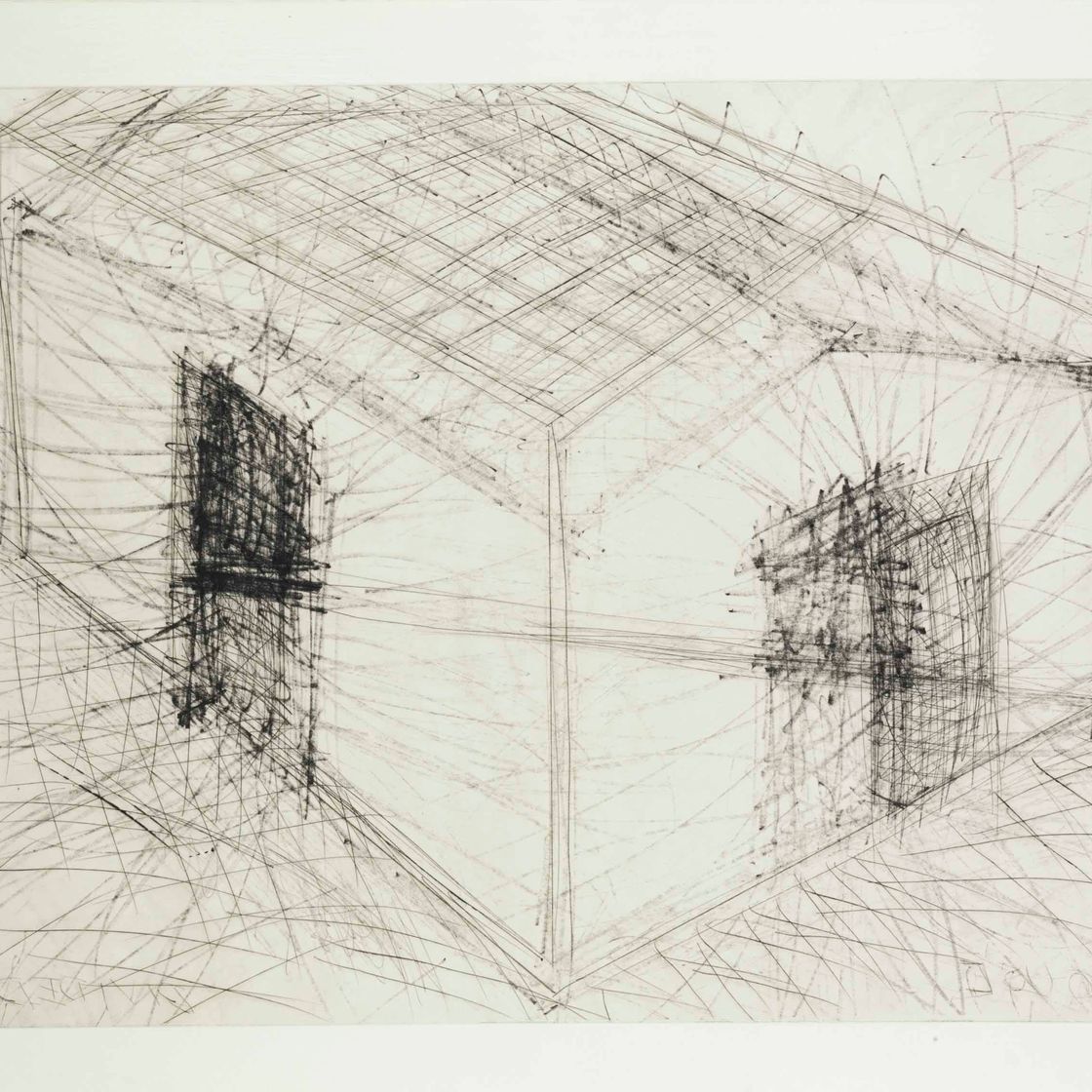 Bruce Nauman — Разделенный дом