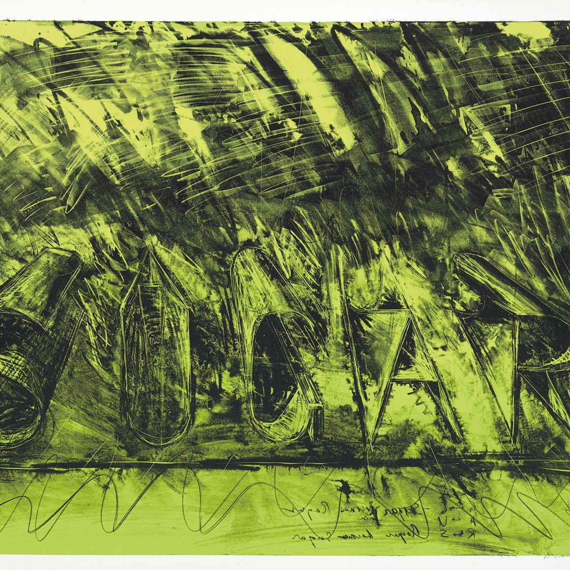 Bruce Nauman — Сахар/Рагу