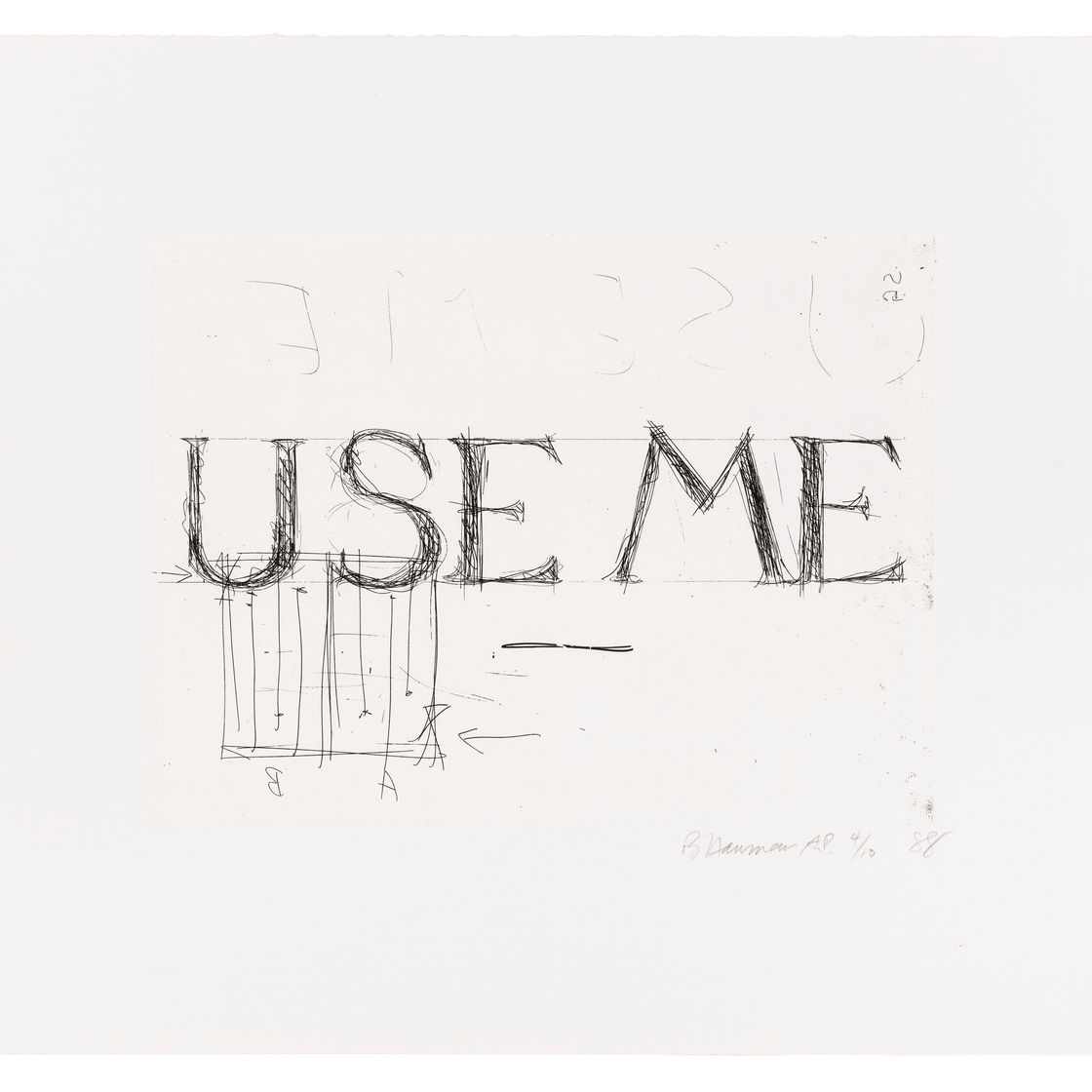 Bruce Nauman — Используй Меня, изображение 1