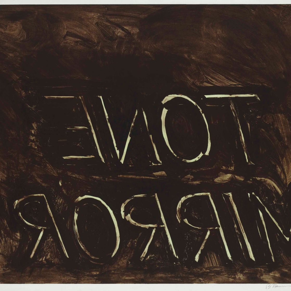 Bruce Nauman — Тональное зеркало, от Mirrors of the Mind